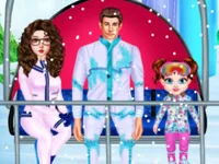 Baby Taylor Skiing Fun image