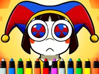 Digital Circus Coloring Adventure image
