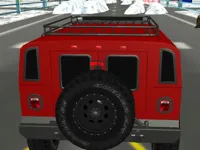 Snow Plow Jeep Driving image